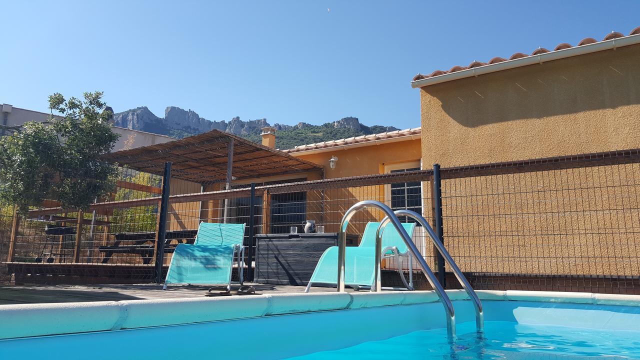 Etape Cathare Villa Duilhac Bagian luar foto